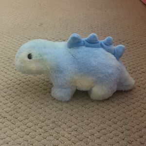 Plush Blue Dinosaur Stuffed Animal